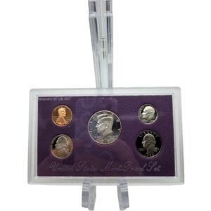 🪙1993 United States Mint Proof Coin Set with Certificate